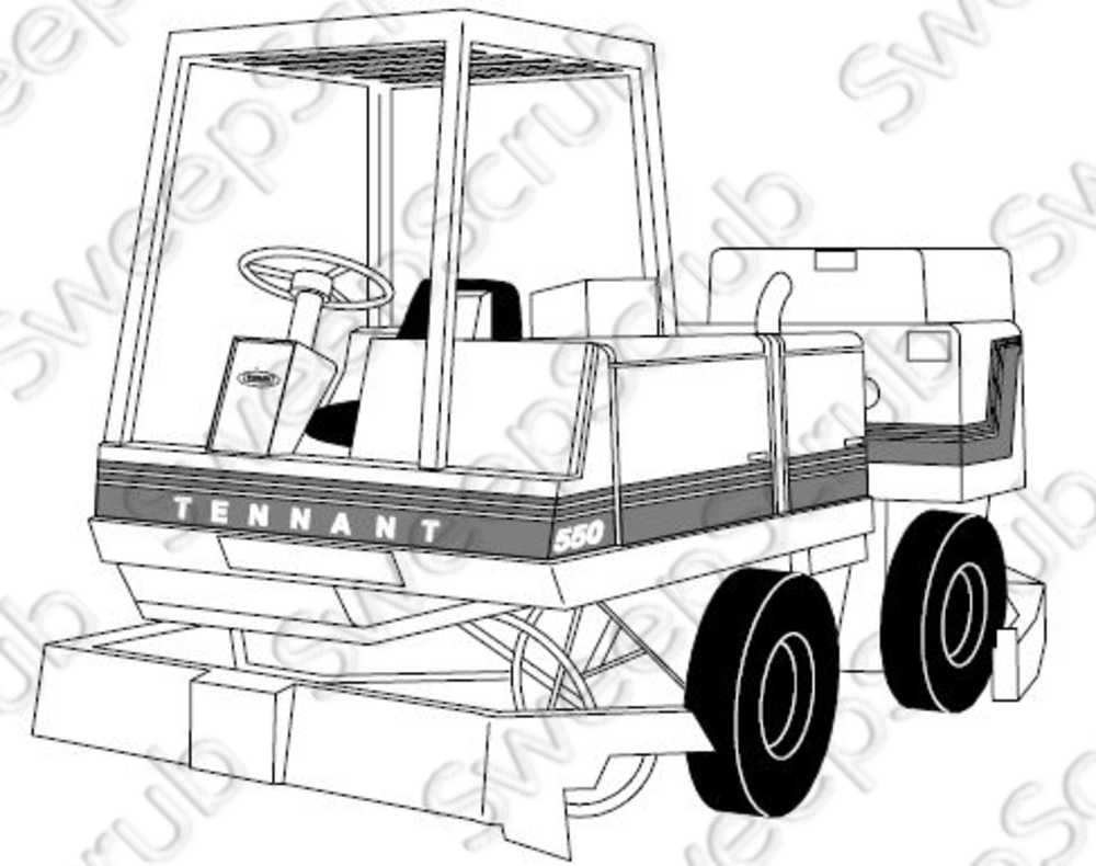 Tennant 550 Parts