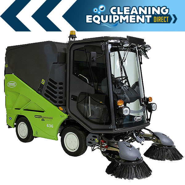 Tennant 636 Street Sweeper Green Machines