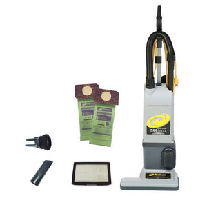 ProTeam® ProForce® 1500X, Upright Vacuum, 15", Bagged, Dual Motor, HEPA, With Tools, 3 Year Warranty, 107252