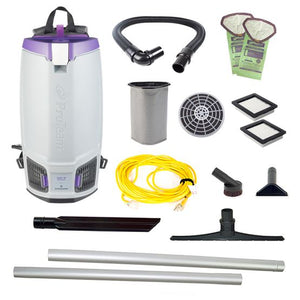 Proteam Gofit 10QT, Backpack Vacuum, 12.9lbs, Electric, With Tools, HEPA, 3 Year Warranty