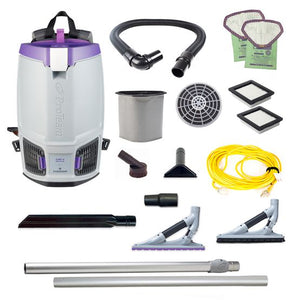 Proteam Gofit 6QT, Backpack Vacuum, 12.9lbs, Electric, With Tools, HEPA, 3 Year Warranty