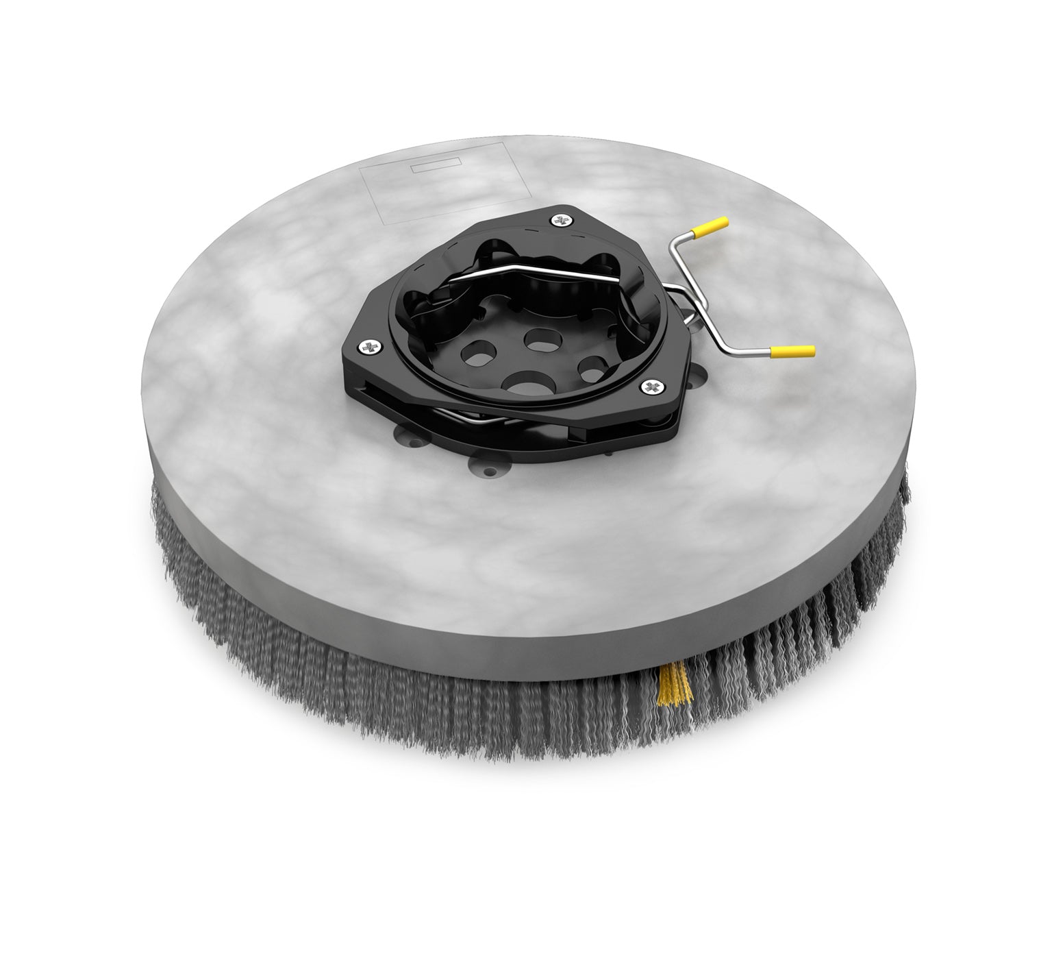 14 Inch polypropylene disk scrub brush (2 required for Tennant 5680, 5700, 7080, 7100, 7200 AND Nobles EZ Rider, EZ Rider HP / 3 required for Tennant T20) (replaces 222320) Fits Tennant 1220237