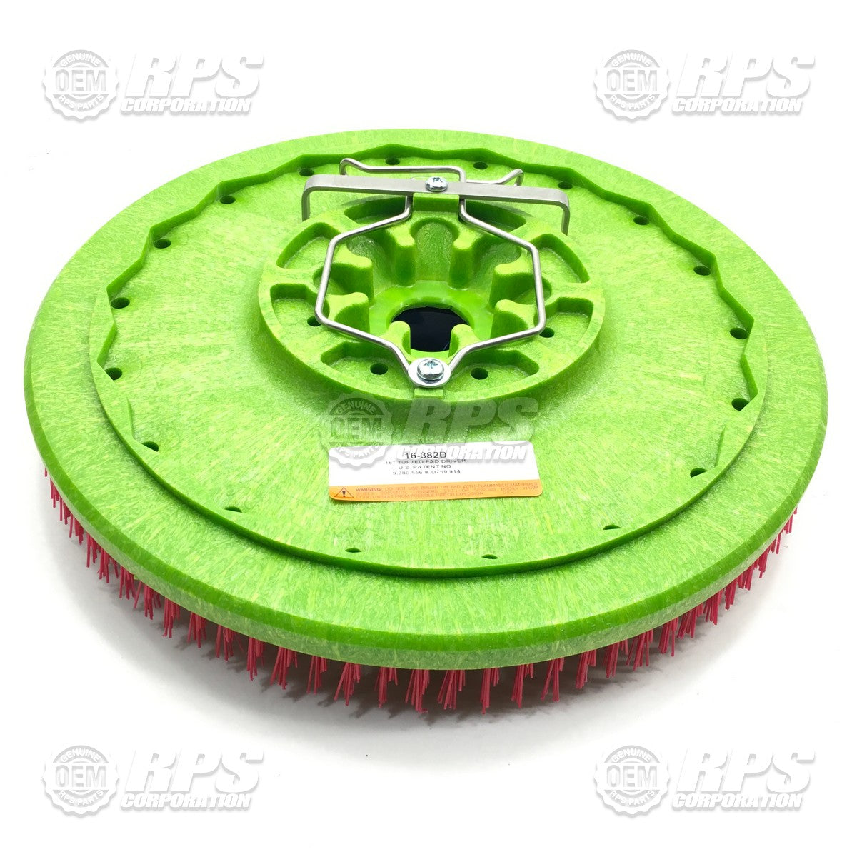 FactoryCat/Tomcat 16-382D, Pad Driver, 16, 8-Lobe Green
