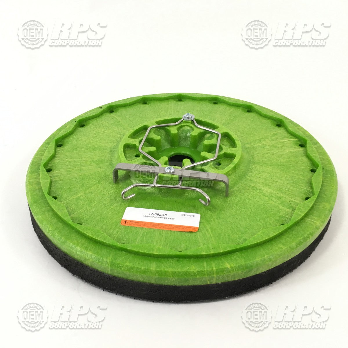 FactoryCat/Tomcat 17-382DD, Pad Driver, 17", SNAP Diamond Driver, Green Block