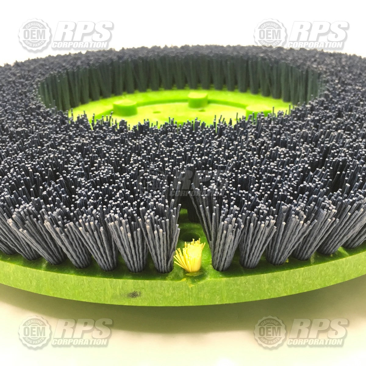 FactoryCat/Tomcat 18-382C, Brush,Midi-Grit,18, 8-Lobe Green