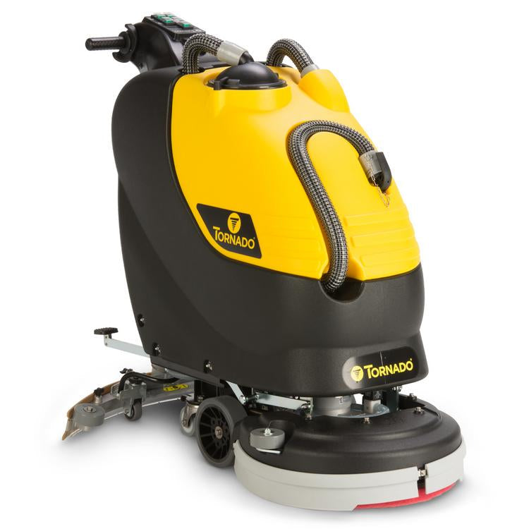 Tornado BD 20/11L, Walk Behind Floor Scrubber, 20", Battery, Pad Assist, Disk, 4 Year Warranty, TS120-S45-UE