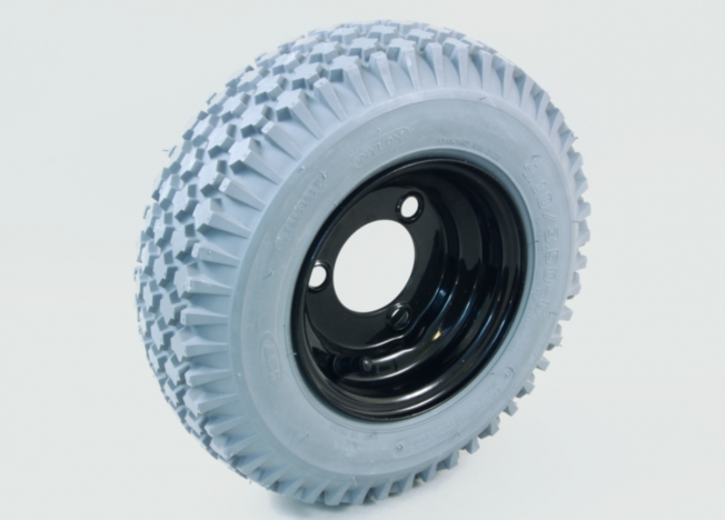 Tennant 1244374, Foam tire assembly with 3 holes