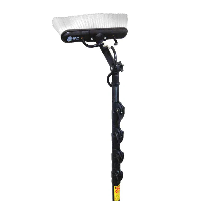 IPC Eagle CFC35T-SL, 35ft Carbon Fiber Composite Telescopic Pole w/14" Slide Brush & GN8-FM Gooseneck