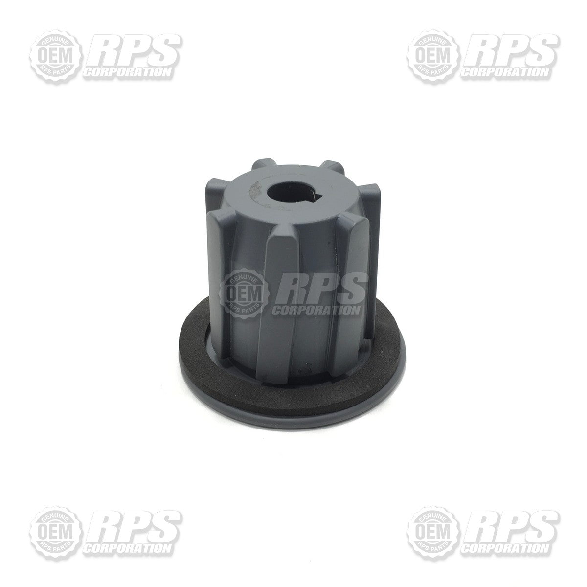 FactoryCat/Tomcat 260-8373D, Idler, Cylindrical Spiral, 7 Spline, PVC, w/Gasket