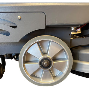 Walk Behind Floor Scrubber, 20", 12.5 Gallon, Battery, Pad Assist, Disk, 2/2/1 Warranty