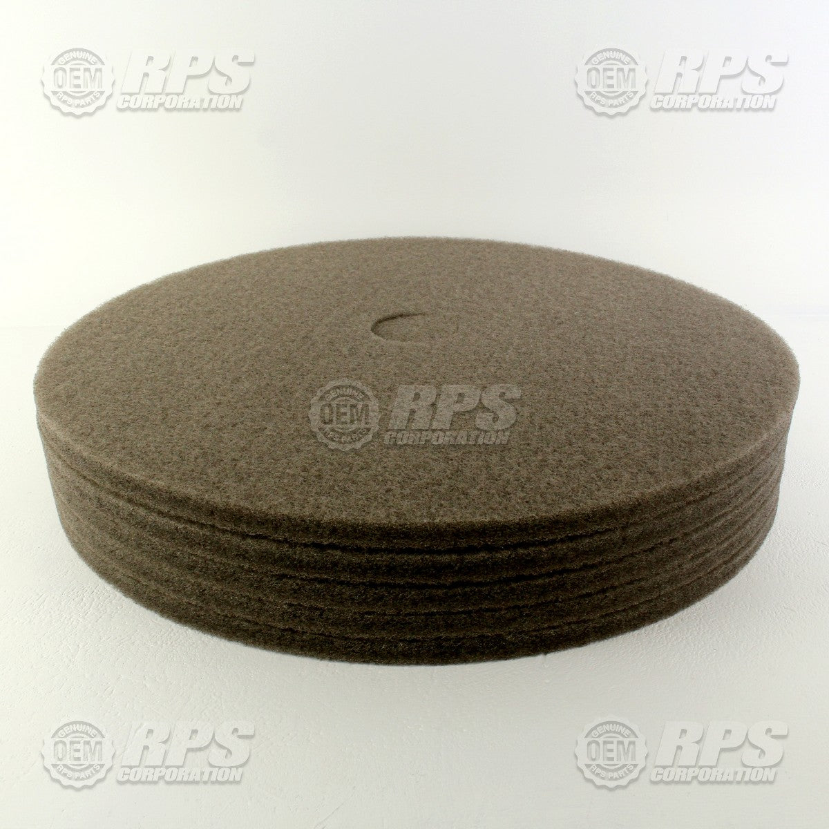 FactoryCat/Tomcat 27-403656, 27" Tan Burnish Pad (Case of 5 pads)