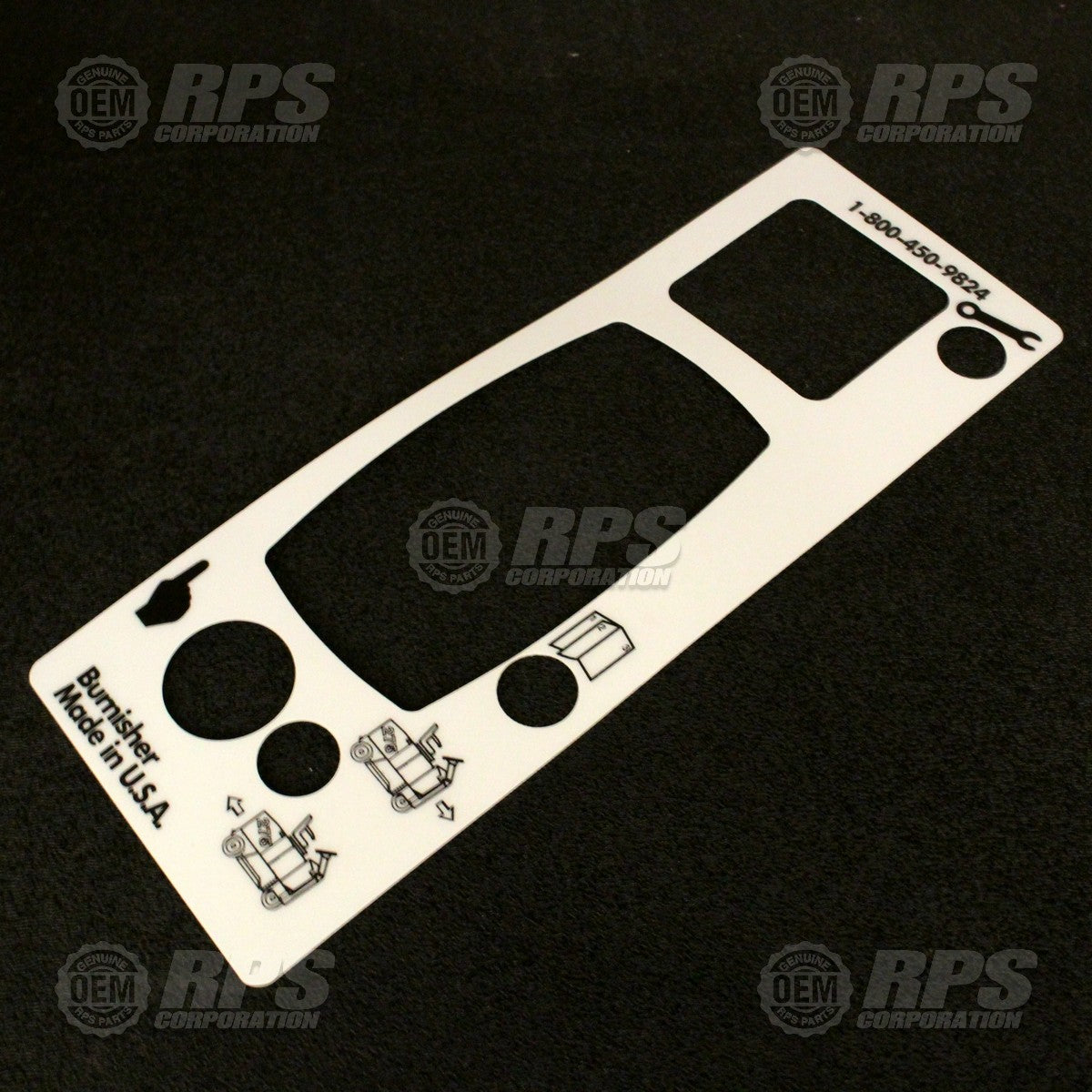 FactoryCat/Tomcat 275-2013, Decal,Control Panel Top Plate