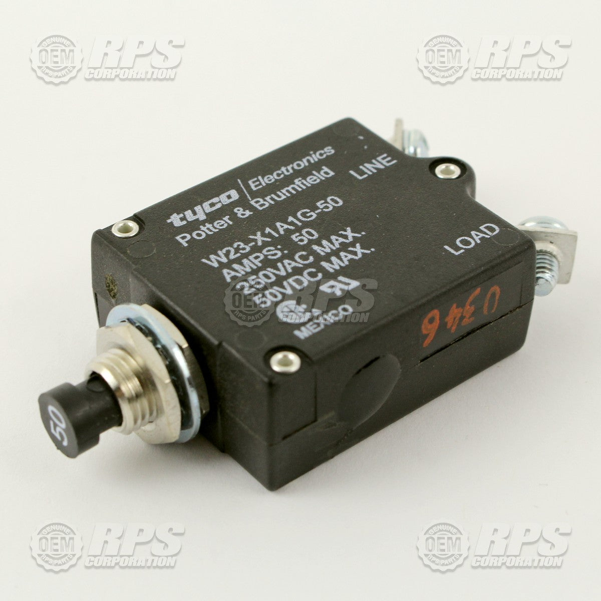 FactoryCat/Tomcat 290-9563, Breaker,Resetable,50a