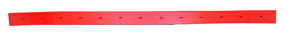 Rear red gum squeegee blade (40.93) for 28" machines Fits Tennant 5680, 5700, 7200 Fits Aftermarket Tennant 222382