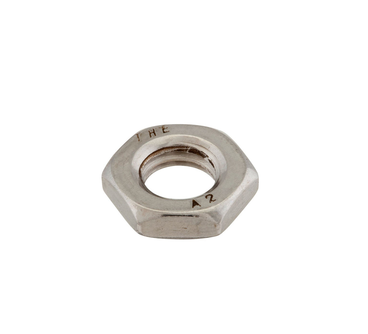 Stainless Steel Hexagonal Nut - 0.74 x 0.2 in. Fits Tennant 32716
