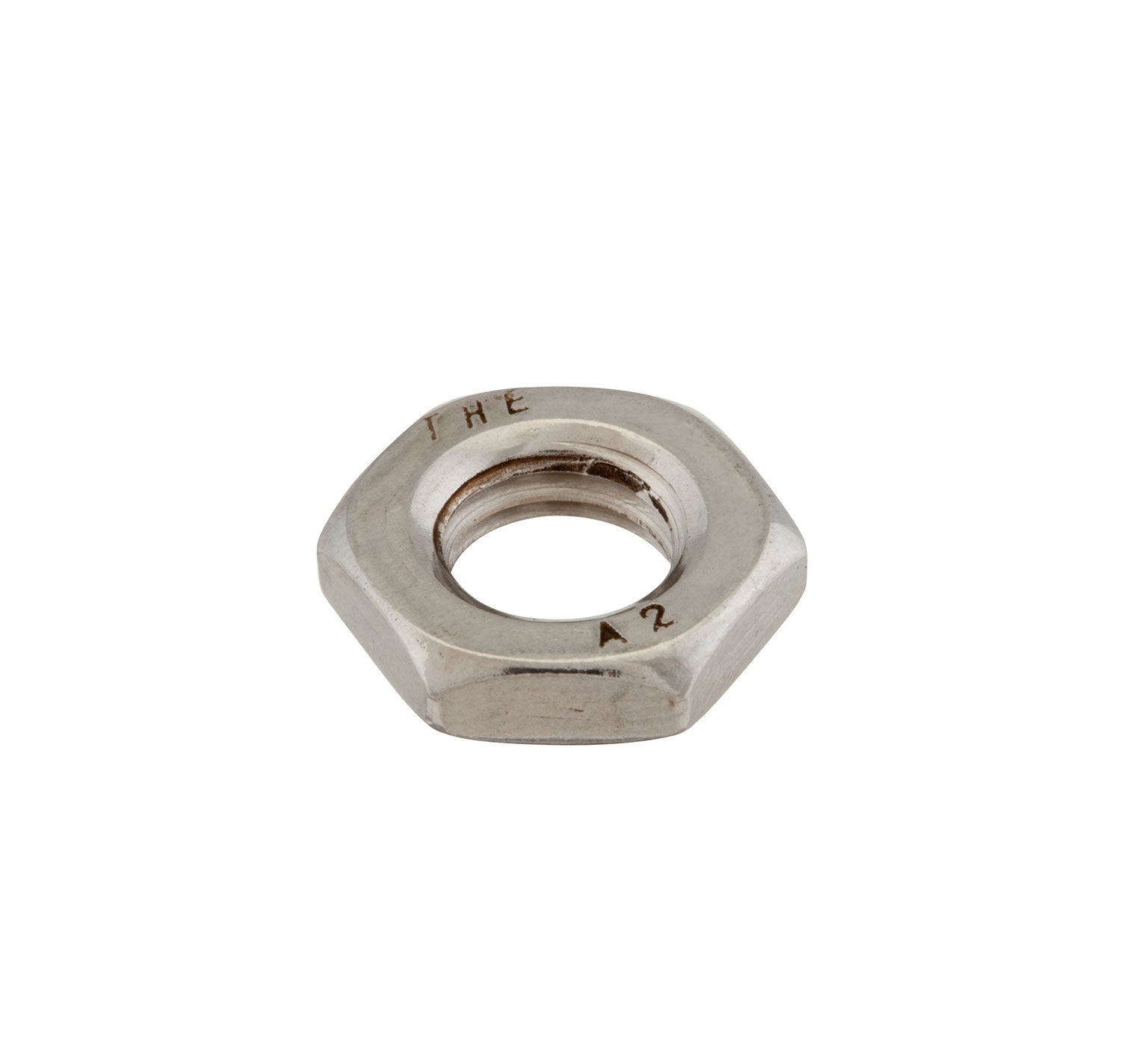 Stainless Steel Hexagonal Nut - 0.74 x 0.2 in. Fits Tennant 32716