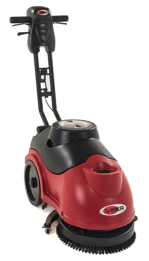 Viper Fang 15B, Floor Scrubber, 15", 3.5 Gallon, Battery, Pad Assist, Disk, 3 Year Warranty, FANG15B