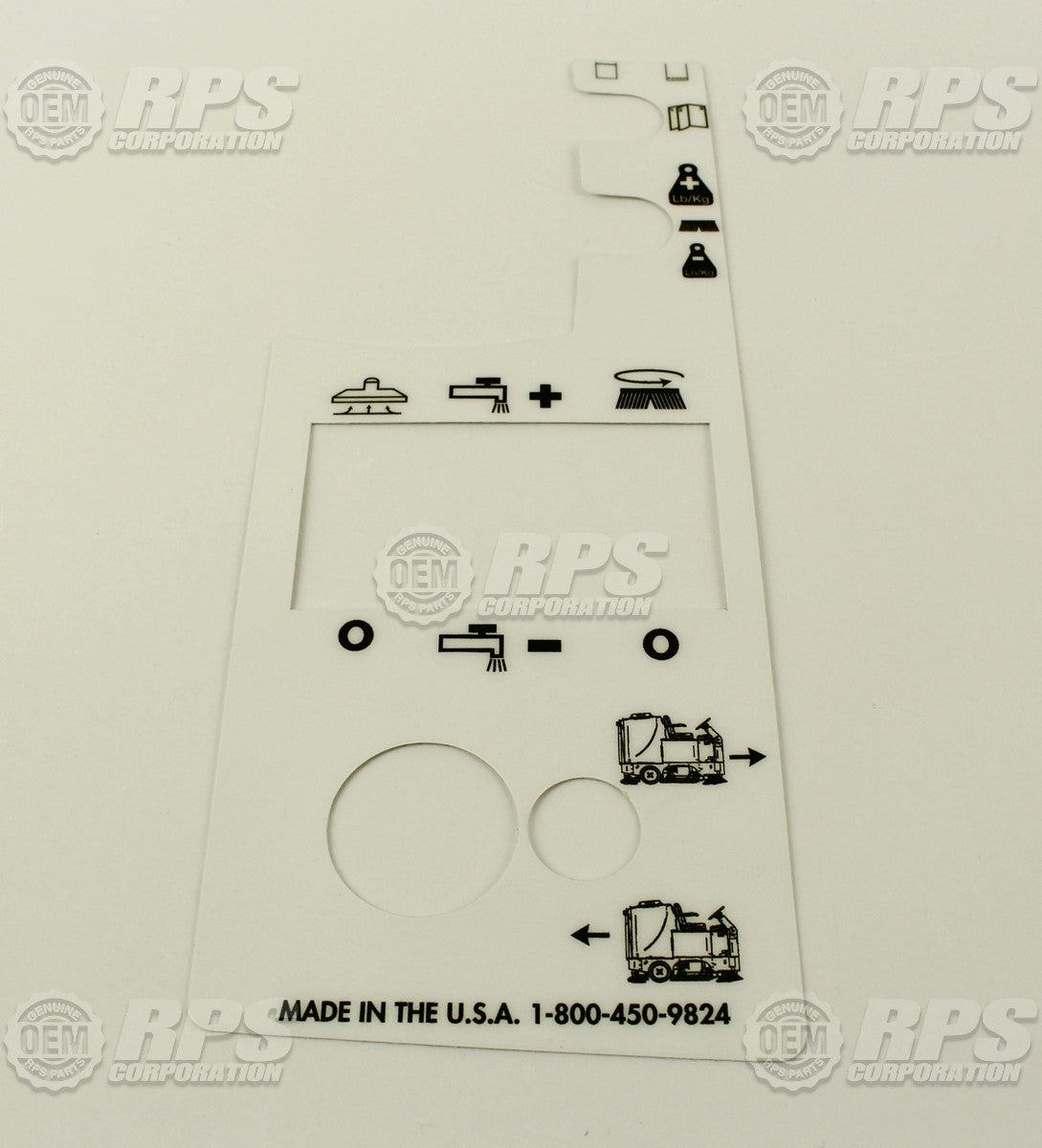 FactoryCat/Tomcat 370-2013, Decal,Control Panel Top