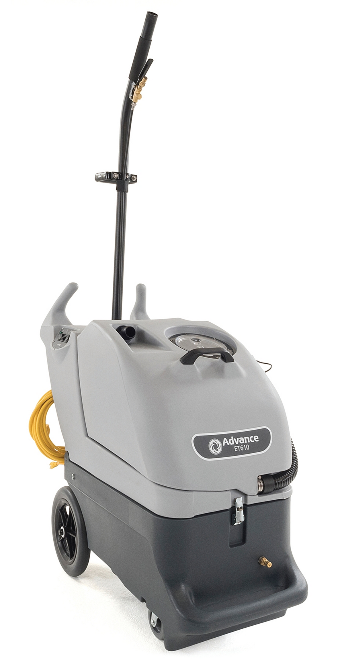 Advance ET610, Carpet Extractor, 12.5 Gallon, 100 PSI, Hot or Cold Water, Single 3 Stage Vac Motor, 3 Year Warranty