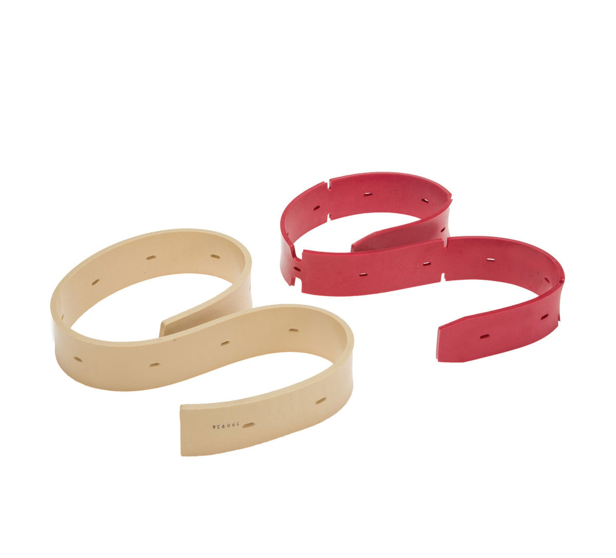 28 Inch linatex and gum rubber squeegee blade kit (Includes Tennant 390943, 390936). Fits Tennant 7100, T7, 7080, EZ Rider, EZ Rider HP, SSR. Fits Tennant 391386