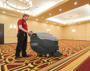 Advance AquaPlus AXP, Carpet Extractor, 20 Gallon, 24", Battery Powered, 3 Year Warranty