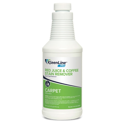 KleenLine™ Pro Red Juice & Coffee Stain Remover – 16oz (Case of 12)