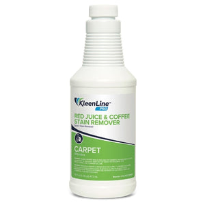 KleenLine™ Pro Red Juice & Coffee Stain Remover – 16oz (Case of 12)