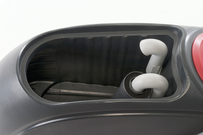 Walk Behind Floor Scrubber, 20", 10.5 Gallon, Battery, Pad Assist, Disk, 3/3/1/1 Warranty