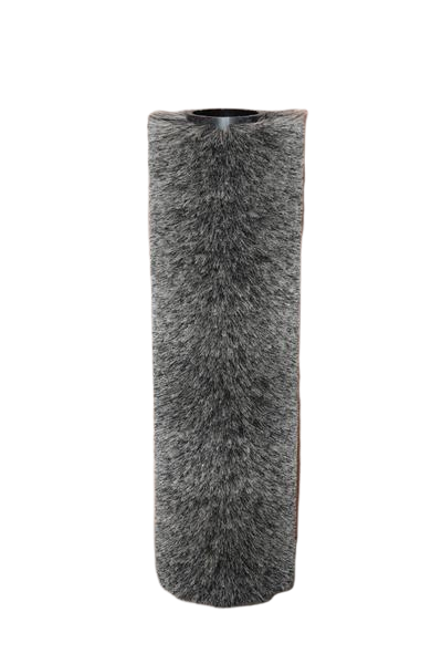 45" cylindrical natural fiber & wire 24SR main brush. Fits Tennant 355, 355D, 355E, 385, 385D, 385DLH, 6500, 6500D, 6550, 6550D, 6550E, 6600, 6650, 8400, 8400D, 8410, 8410D, S30 Fits Aftermarket Tennant 54927