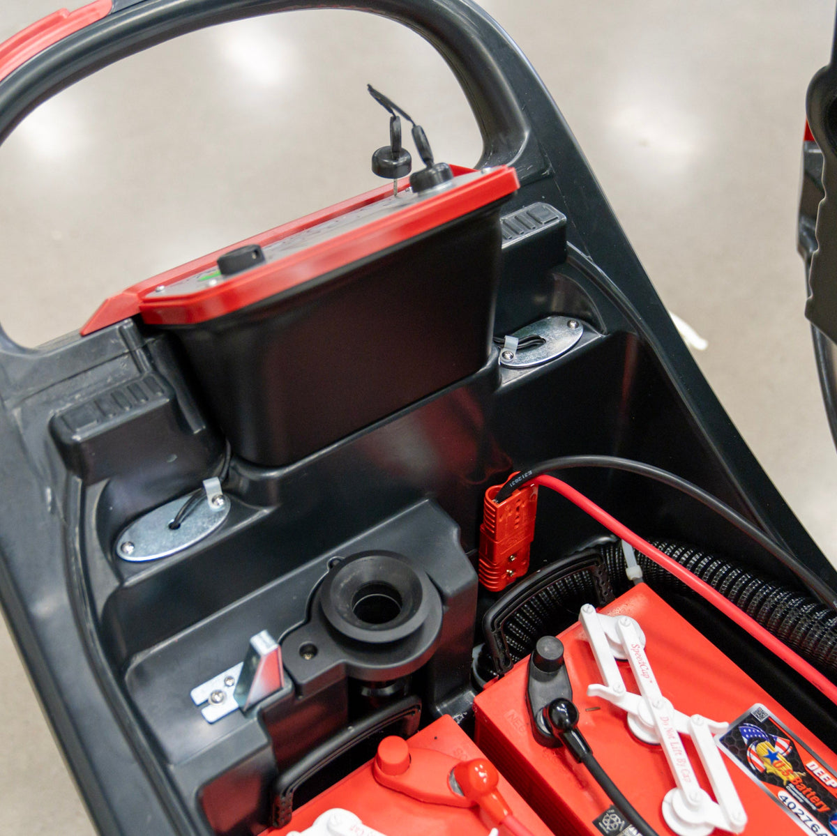 Walk Behind Floor Scrubber, 26", 22 Gallon, Battery, Self Propel, Disk, 3/3/1/1 Warranty