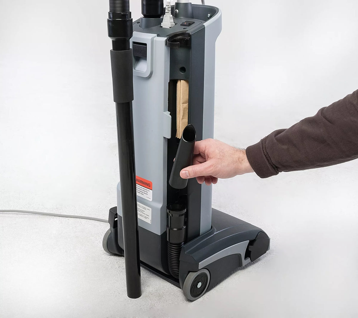 Advance VU500, Upright Vacuum, 15", Single Motor, Electric, HEPA, With Tools, 2 Year Warranty, 107404754