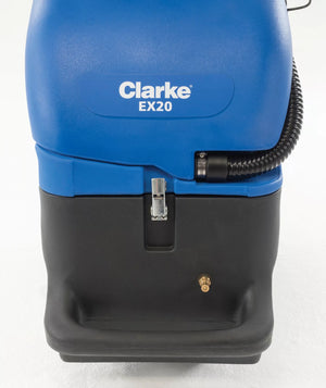Clarke EX20, Carpet Extractor, 12.5 Gallon, 100 PSI, Hot or Cold Water, Single 3 Stage Vac Motor, 3 Year Warranty