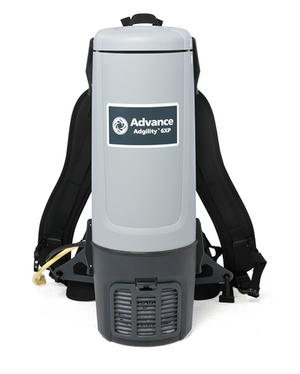 Advance Adgility, Backpack Vacuum, 6QT or 10QT, 9.3lbs or 10.8lbs, Electric, With Tools, 2 Year Warranty