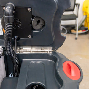 Walk Behind Floor Scrubber, 20", 16 Gallon, Battery, Pad Assist, Disk, 3/3/1/1 Warranty