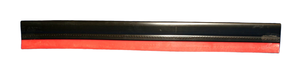 Scrub Deck Side Squeegee Blade. Fits Tennant 7300, 8300. 28 3/4" x 3 1/4" x 3/8". Fits Aftermarket Tennant 386260