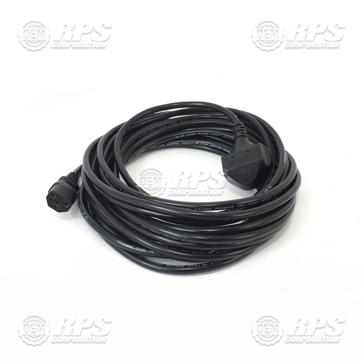 FactoryCat/Tomcat 900-2463, Power Cord, Type G, 30' 1.0mm