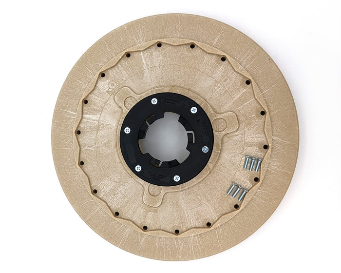 Universal Pad Driver, Floor Buffer, 19", NP9200 Clutch Plate, 1.25" Riser, Bristle System, 919DP