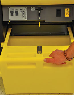 Tornado SWB 26/8, Floor Sweeper, 26", Battery, Push, 9 Gallon Hopper