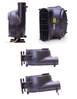 Tornado® Windshear Storm, Air Mover, 1/4 HP, 3400 FMP, Daisy Chain On Deluxe Only, Stackable, 18lbs, 2.8AMPs, 1 Year Warranty