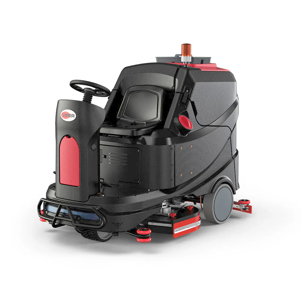 Viper AS1050R, Rider Floor Scrubber, 39", 53 Gallon, Battery, Disk, 3 Year Warranty