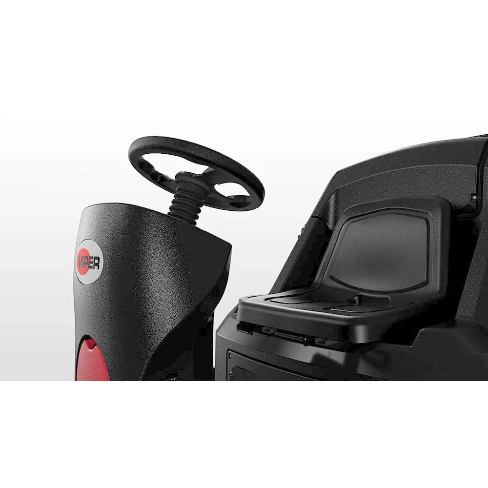 Viper AS1050R, Rider Floor Scrubber, 39", 53 Gallon, Battery, Disk, 3 Year Warranty