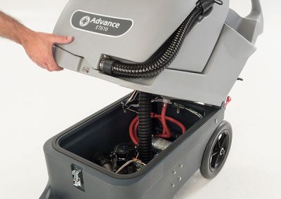 Advance ET610, Carpet Extractor, 12.5 Gallon, 100 PSI, Hot or Cold Water, Single 3 Stage Vac Motor, 3 Year Warranty