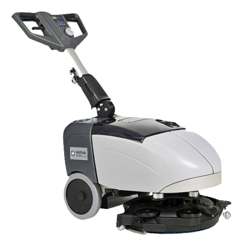 Refurbished Advance SC351, Floor Scrubber, 14", 2.5 Gallon, Battery, Pad Assist, Forward and Reverse, Disk