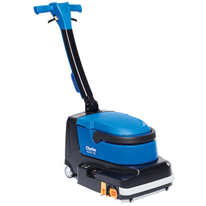 Clarke MA30 13B, Floor Sweeper-Scrubber, 13", 1.6 Gallon, Brush Assisted, Lithium, Cylindrical, 3 Year Warranty
