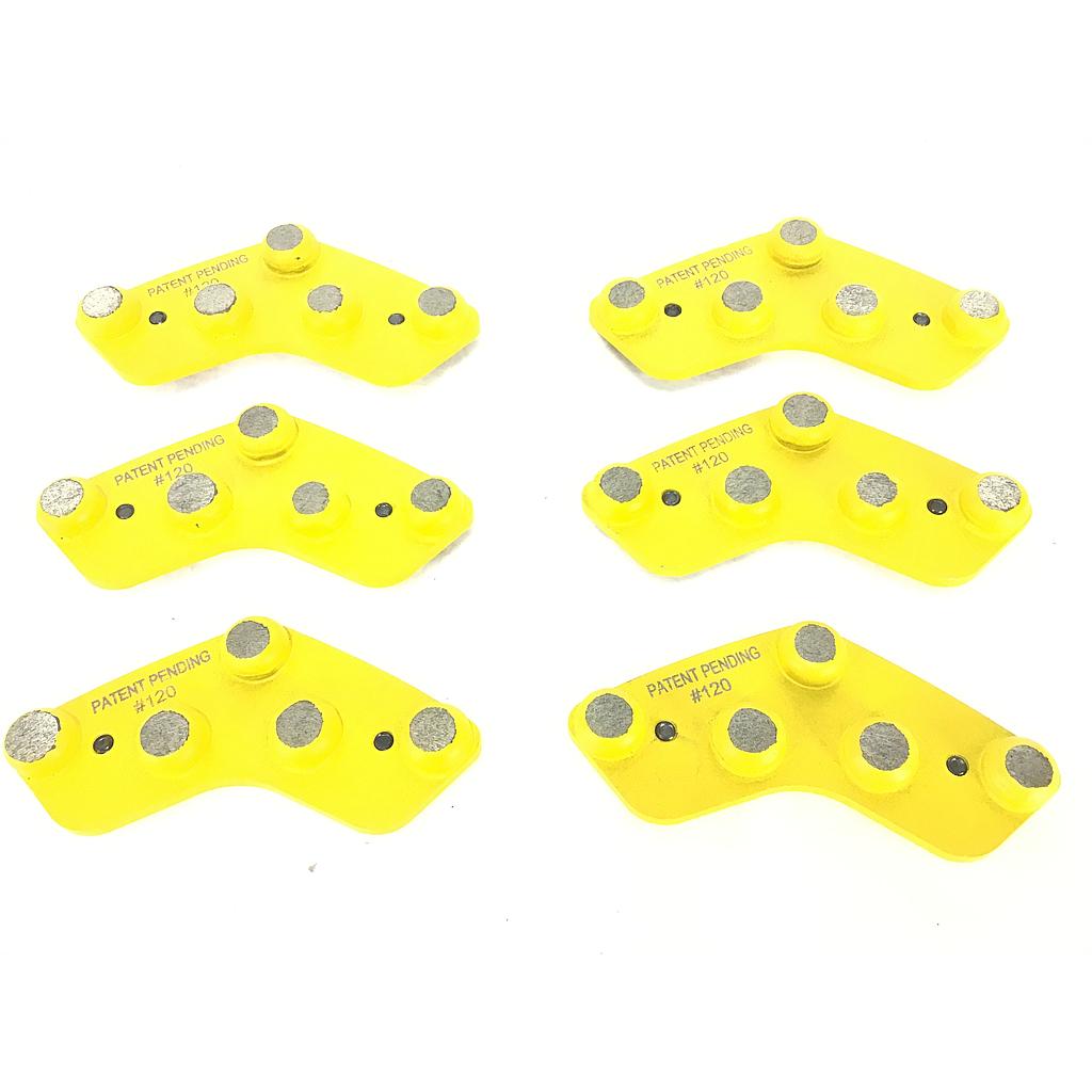 Onyx DRSM5M120 Durametal 5 Seg Metal Bond Diamond - 120 Grit, 6pk OEM Part