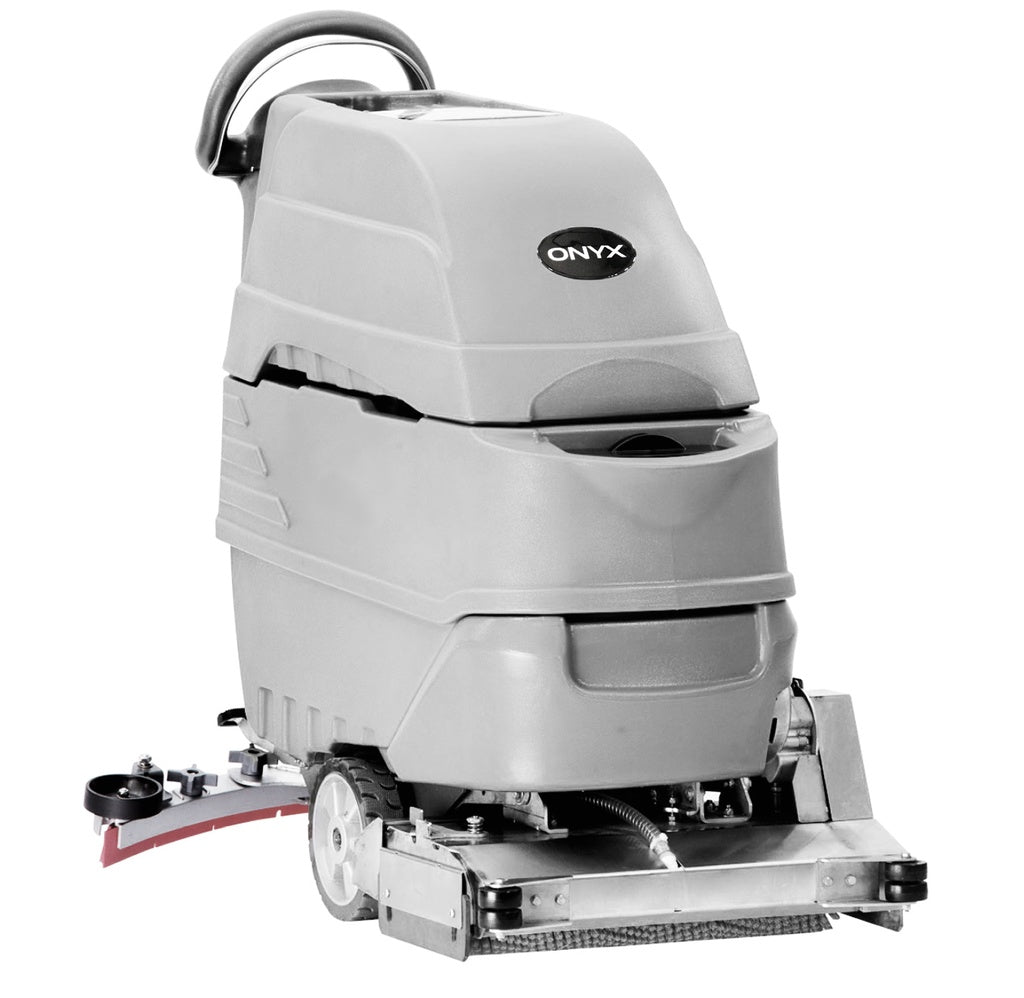 Onyx DX20C, Walk Behind Floor Sweeper-Scrubber, 20", 14 Gallon, Battery, Self Propel, Cylindrical, 3 Year Warranty