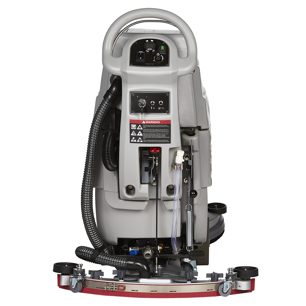 Onyx DX20C, Walk Behind Floor Sweeper-Scrubber, 20", 14 Gallon, Battery, Self Propel, Cylindrical, 3 Year Warranty