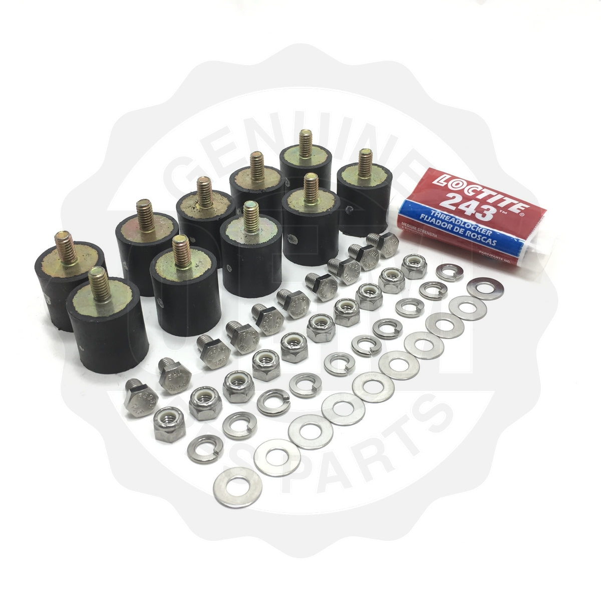 FactoryCat/Tomcat EDGE-7225, Isolator Bracket Kit, 10 Pk Includes Hardware