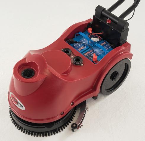 Viper Fang 15B, Floor Scrubber, 15", 3.5 Gallon, Battery, Pad Assist, Disk, 3 Year Warranty, FANG15B