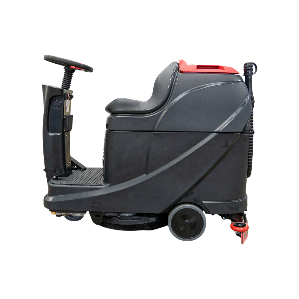Rider Floor Scrubber, 20", 22 Gallon, Battery, Disk, 3/3/1/1 Warranty